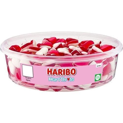 Haribo Heart Throbs Tub 480g