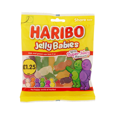 Haribo Jelly Babies 12x140g PMP £1.25