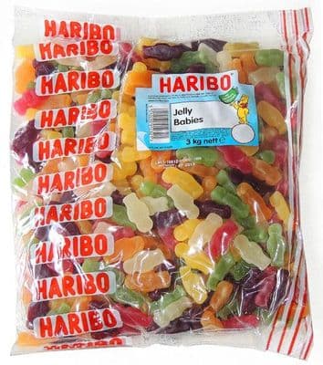 HARIBO JELLY BABIES 3kg