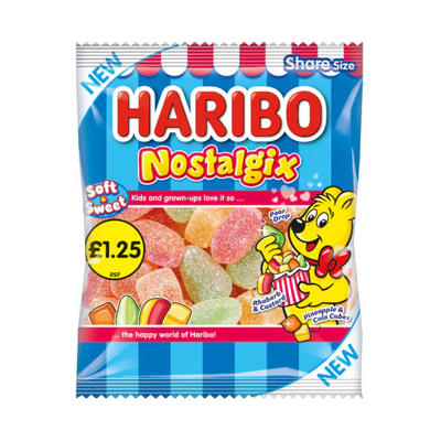 Haribo Nostalgix 12x140g PMP £1.25