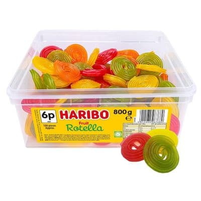 HARIBO ROTELLA WHIRLS TUB 100 COUNT