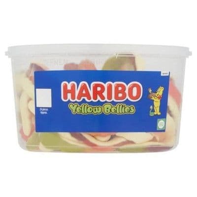HARIBO YELLOW BELLIES TUB
