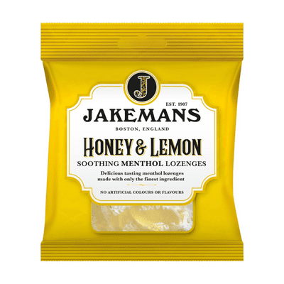 Jakemans Honey and Lemon 12x73g