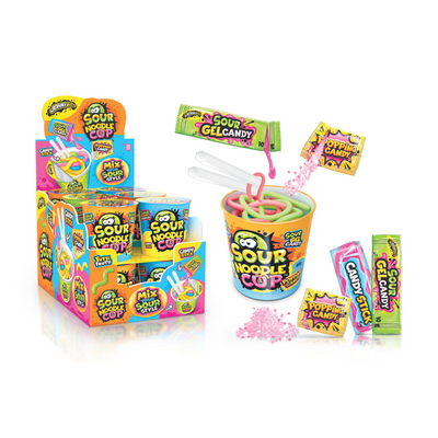 JB SOUR NOODLE CUP 12PCS