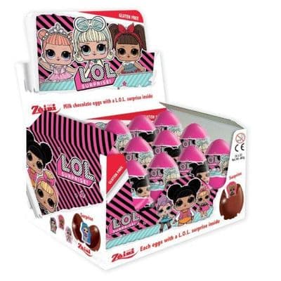 JOHNY BEE LOL CHOCOLATE SURPRISE EGGS 24x20g