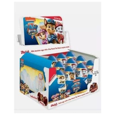 JOHNY BEE PAW PATROL CHOCOLATE SURPRISE EGGS 24x20g