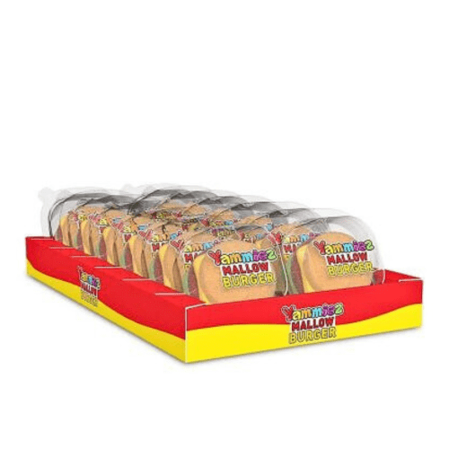 JOHNY BEE YAMMIEZ MALLOW BURGERS 12x50g