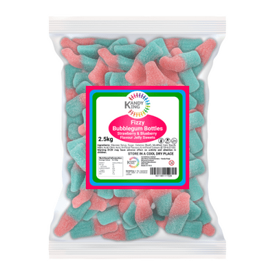 KANDY KING FIZZY BUBBLEGUM BOTTLES 2.5KG