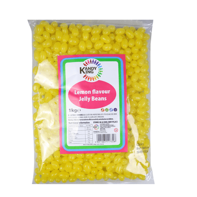 Kandy King Lemon Single Colour Jelly Beans 1kg