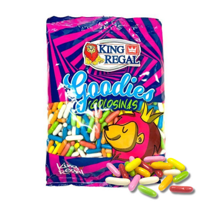 KING REGAL LICORICE DRAGEES (MINI COMFITS) 1KG