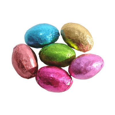 KINNERTON MILK CHOCOLATE FOILED EGGS 3KG