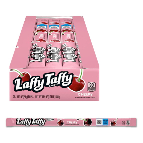 Laffy Taffy Rope Cherry 24x23g