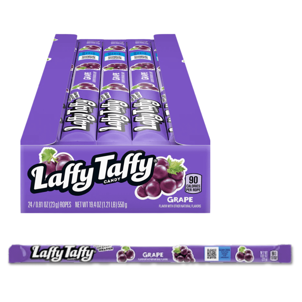 Harribo Grape Ropes Laffy Taffy Rope Grape 24x23g