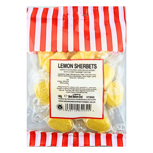 Lemon Sherbets 140g