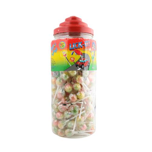 LICK-IT TRAFFIC LIGHT LOLLYS 150 COUNT