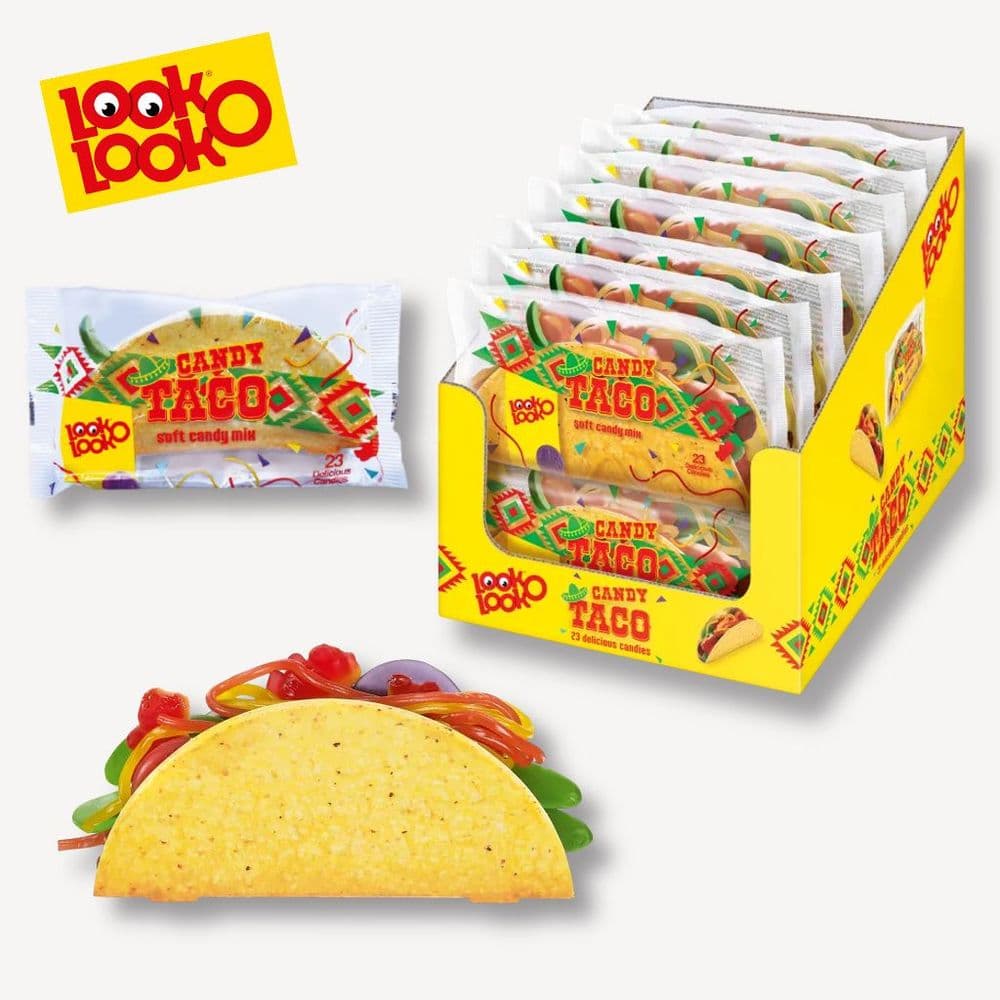 LOOK-O-LOOK CANDY TACO 14x115G B B E 10/2023