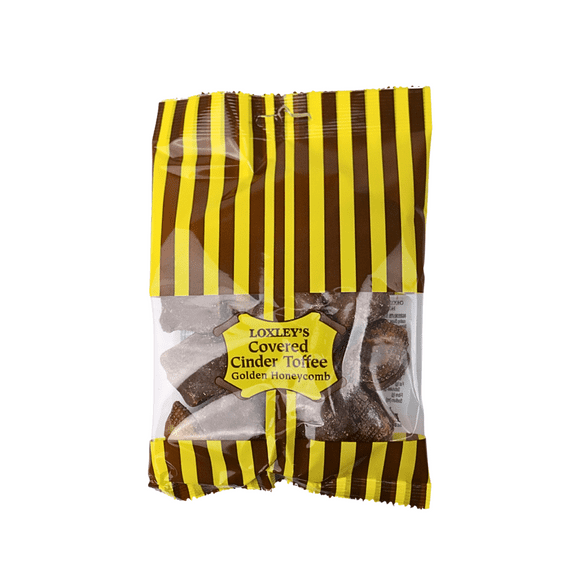 LOXLEY'S  CHOCOLATE COVERED CINDER TOFFEE 18X125g
