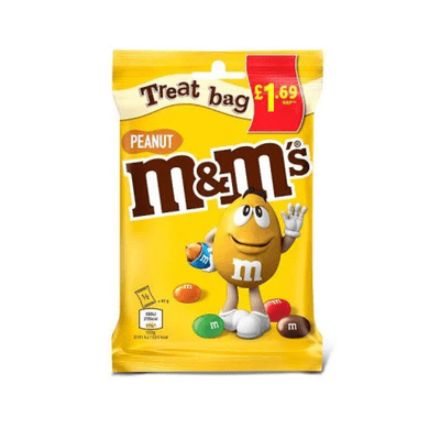 M&M Peanut Treat Bag £1.69 PMP 16x82g