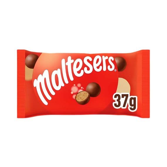 Malteser Milk Chocolate Snack Bags 25X37G