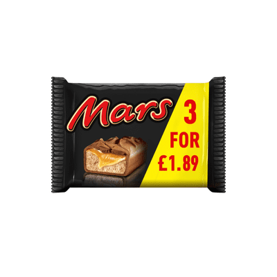 MARS SNACKSIZE PMP £1.89 22X3