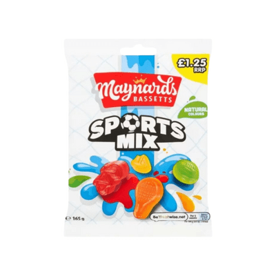 MAYNARDS SPORTS MIX £1.25 PMP 12X165G