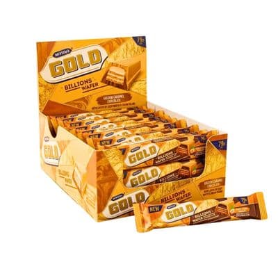 McVities Gold Billions Bar PMP 79p 24x39g