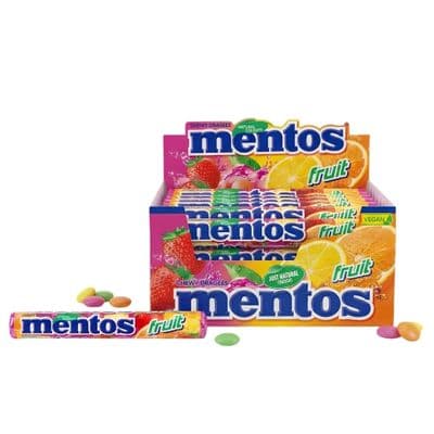 Mentos Fruit Roll 40x38g