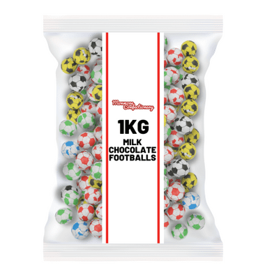 Milk Chocolate Footballs 1kg