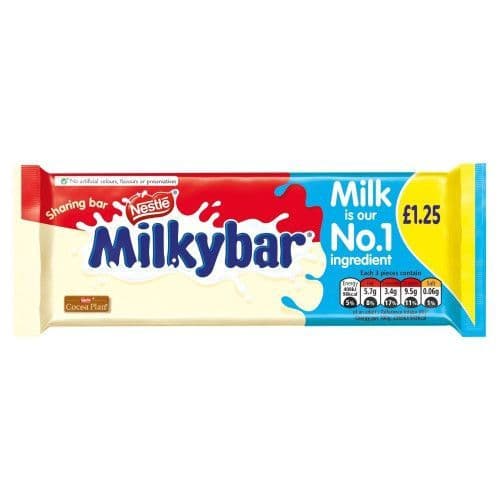 MILKYBAR BLOCK £1.25 PMP 14X90G