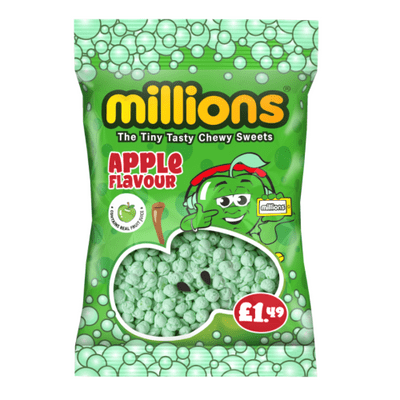 Millions Apple Bags £1.49 PMP 12x110g