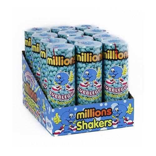 MILLIONS BUBBLEGUM SHAKERS 12X90G