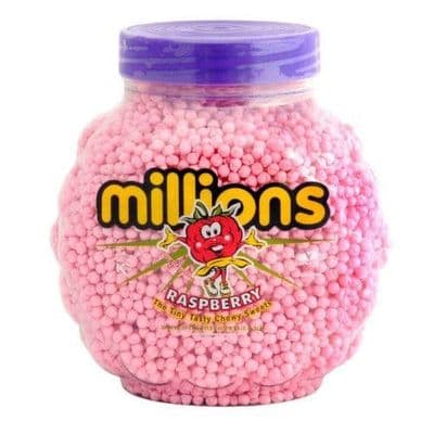 MILLIONS RASPBERRY JAR  2.27KG