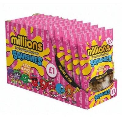 MILLIONS SQUISHIES COLA £1 PMP 12X120G