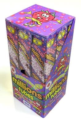 MILLIONS TUBES RASPBERRY 12X55G