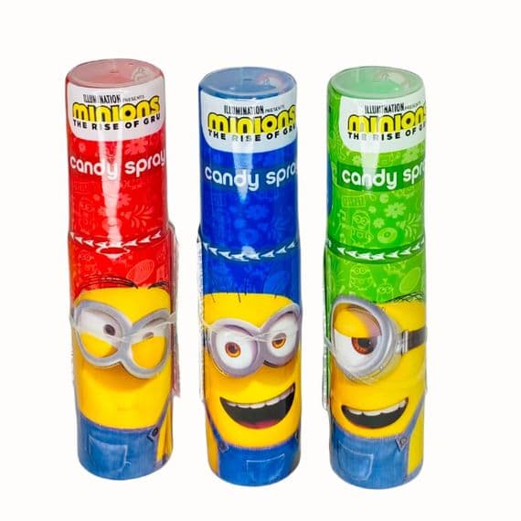 MINIONS CANDY SPRAY x15