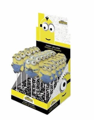 MINIONS MARSHMALLOW LOLLIPOPS 18x30g