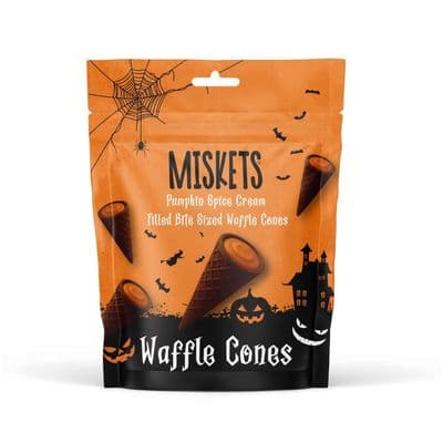 Miskets Pumpkin Spice Cones 12x50G