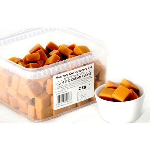 MONMORE CLOTTED CREAM FUDGE 2KG