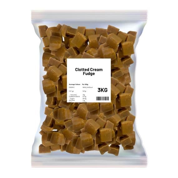Monmore Clotted Cream Fudge 3Kg