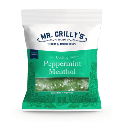 MR CRILLYS PEPPERMINT MENTHOL 18x90g