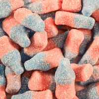 MR VEGAN  SOUR BUBBLEGUM BOTTLES 12X120G