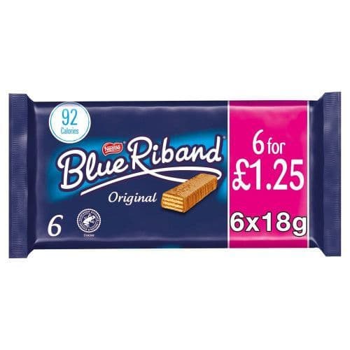 NESTLE BLUE RIBAND MULTIPACK £1.25 PMP 14X6X18G