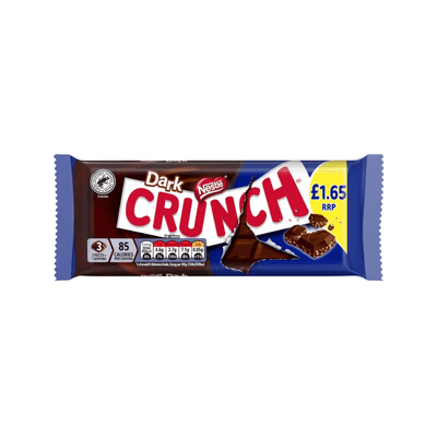 Nestle Crunch Dark Chocolate Bar 20x100g £1.65 PMP