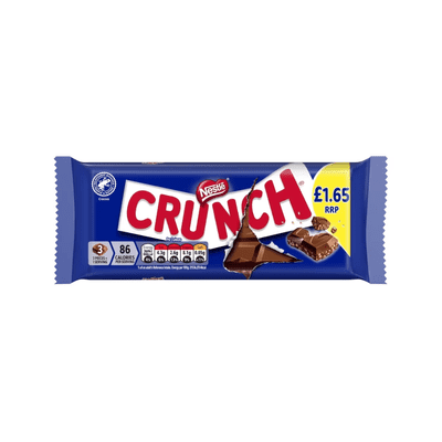 Nestle Crunch Milk Chocolate Bar 20x100g £1.65 PMP