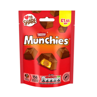 Nestle Munchies Share Bag 10x81g £1.65 PMP