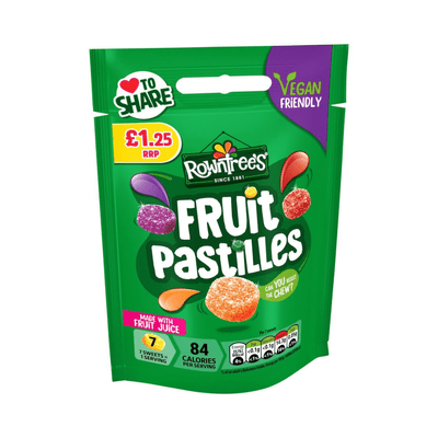 Nestle Rowntrees Fruit Pastilles PMP £1.25 10x114g
