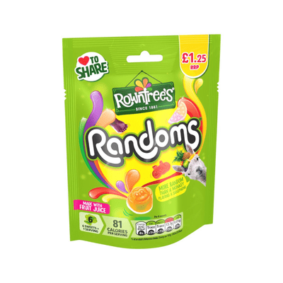 Nestle Rowntrees Randoms PMP £1.25 10x120g