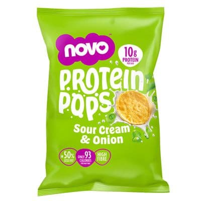 Novo Sour Cream & Onion Protein Pops 6x45g