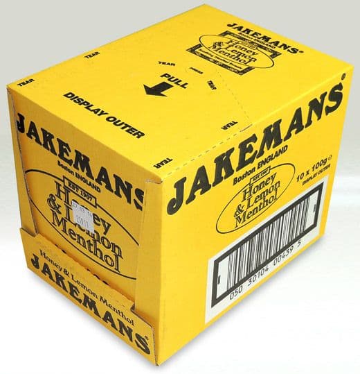P100 JAKEMANS PREPACK HONEY AND LEMON
