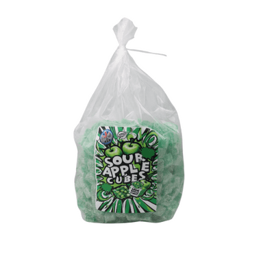 PEELERS SOUR APPLE CUBES 3KG POLY